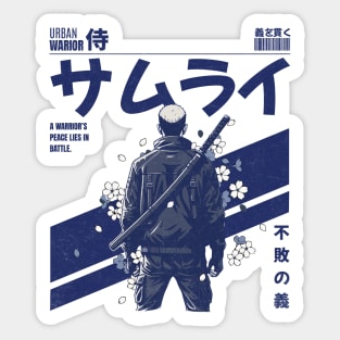 Urban Warrior Sticker